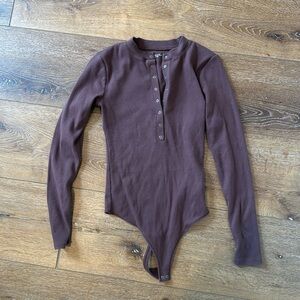 Abercrombie Henley Bodysuit